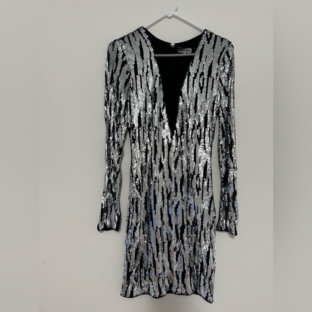 Sparkly body con dress